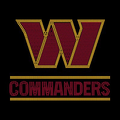 Washington Commanders Rhinestone Transfer